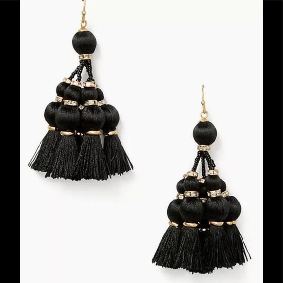 kate spade Jewelry - EUC KATE SPADE ♠️ TASSEL STATEMENT EARRINGS
